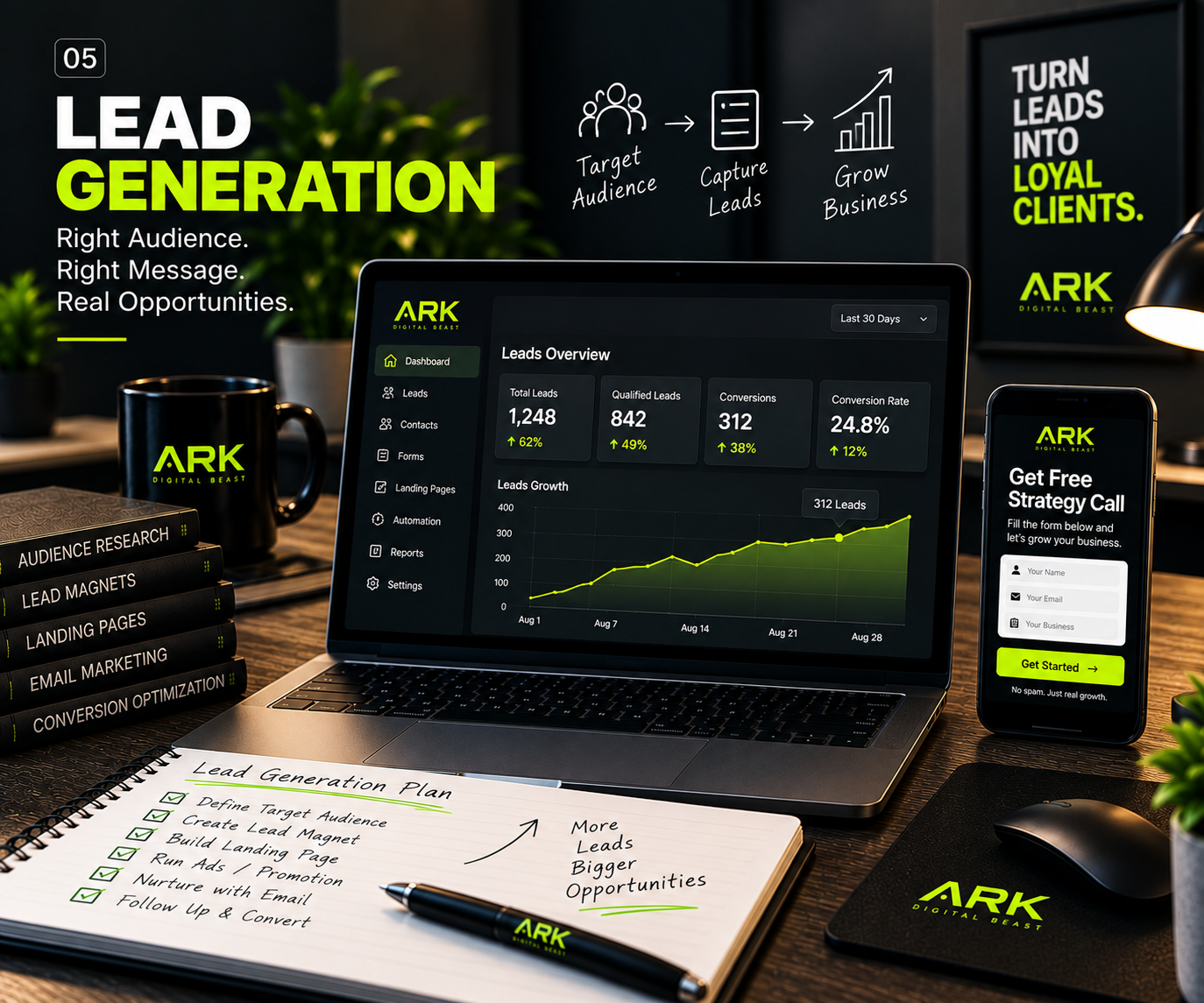 Ecommerce Business Setup service by ARK Digital Beast